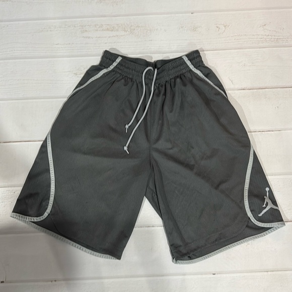 Jordan Other - Jordan Gray Athletic Shorts with Jumpman Logo
